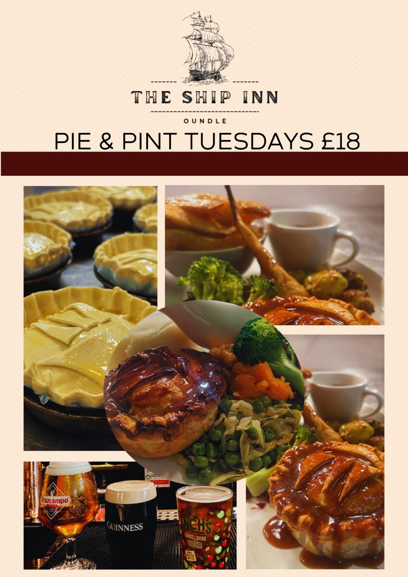 The Ship Inn Оундъл Екстериор снимка
